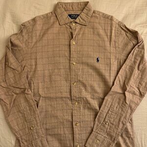 Polo Ralph Lauren Shirt (Beige Check)